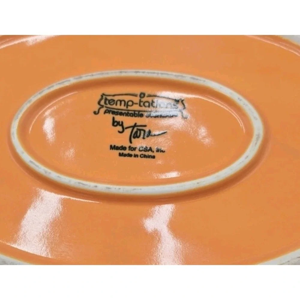 Temp-tations by Tara Butternut Squash Serving Dish Casserole Metal Holder